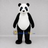 Custom Black and White Panda Mascot Costume Adult Full Body Suit for Zoo Events