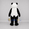 Custom Black and White Panda Mascot Costume Adult Full Body Suit for Zoo Events
