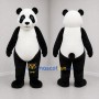 Custom Black and White Panda Mascot Costume Adult Full Body Suit for Zoo Events