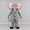 Custom Gray and Pink Elephant Mascot Costume Adult Full Body Suit for Zoo Events