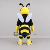 Custom Yellow and Black Bee Mascot Costume Adult Full Body Suit for Sports Events