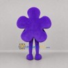 Custom Purple Flower Mascot Costume Adult Full Body Suit for Spring Events