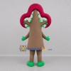Custom Brown and Red Tree Mascot Costume Adult Full Body Suit for Nature Events