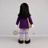 Custom Purple Woman Mascot Costume Adult Full Body Suit for Community Events