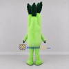 Custom Green Celery Mascot Costume Adult Full Body Suit for Farmers Markets