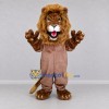Custom Brown Lion Mascot Costume Adult Full Body Suit for Wildlife Events