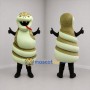 Custom Green Snake Mascot Costume Adult Full Body Suit for Zoo Events