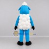 Custom Blue and White Sheep Mascot Costume Adult Full Body Suit for Farm Events