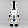Custom Black and White Zebra Mascot Costume Adult Full Body Suit for Zoo Events