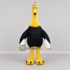 Custom Black and Yellow Ostrich Mascot Costume Adult Full Body Suit for Zoo Events