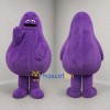 Custom Purple Monster Mascot Costume Adult Full Body Suit for Birthday Parties