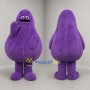 Custom Purple Monster Mascot Costume Adult Full Body Suit for Birthday Parties