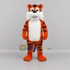 Custom Orange and Black Tiger Mascot Costume Adult Full Body Suit for Sports Events