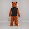 Custom Orange and Black Tiger Mascot Costume Adult Full Body Suit for Community Events