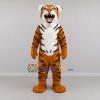 Custom Orange and Black Tiger Mascot Costume Adult Full Body Suit for Wildlife Events