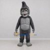 Custom Gray Gorilla Mascot Costume Adult Full Body Suit for Zoo Events