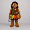 Custom Brown and Green Leaf Skirt Character Mascot Costume Adult Full Body Suit for Theater Events