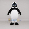 Custom Black and White Penguin Mascot Costume Adult Full Body Suit for Winter Events