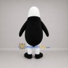 Custom Black and White Penguin Mascot Costume Adult Full Body Suit for Winter Events