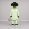 Custom Green Broccoli Scientist Mascot Costume Adult Full Body Suit for Science Events
