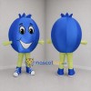 Custom Blue Blueberry Mascot Costume Adult Full Body Suit for Fruit Promotions