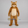 Custom Brown and Cream Cat Mascot Costume Adult Full Body Suit for Pet Events
