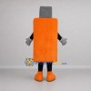 Custom Orange and Gray USB Flash Drive Mascot Costume Adult Full Body Suit for Technology Events