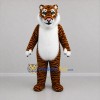 Custom Orange and Black Tiger Mascot Costume Adult Full Body Suit for Zoo Events