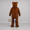 Custom Orange and Black Tiger Mascot Costume Adult Full Body Suit for Zoo Events