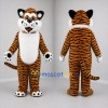Custom Orange and White Tiger Mascot Costume Adult Full Body Suit for School Events