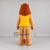 Custom Tan and Yellow Lion Mascot Costume Adult Full Body Suit for Community Events