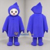 Custom Purple Hooded Character Mascot Costume Adult Full Body Suit for Theater Events