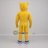 Custom Yellow and Brown Spotted Cat Mascot Costume Adult Full Body Suit for Wildlife Events