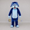 Custom Blue Dog Mascot Costume Adult Full Body Suit for Pet Events