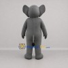 Custom Gray and Pink Elephant Mascot Costume Adult Full Body Suit for Zoo Events