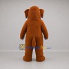 Custom Brown Mammoth Mascot Costume Adult Full Body Suit for Museum Events