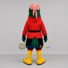 Custom Green and Red Pirate Parrot Mascot Costume Adult Full Body Suit for Pirate Parties