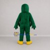 Custom Green and White Parrot Mascot Costume Adult Full Body Suit for Zoo Events