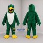 Custom Green and White Parrot Mascot Costume Adult Full Body Suit for Zoo Events