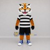 Custom Orange and Black Tiger Mascot Costume Adult Full Body Suit for Sports Events