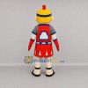 Custom Red and Gold Warrior Mascot Costume Adult Full Body Suit for Sports Events