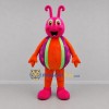 Custom Pink and Orange Ladybug Mascot Costume Adult Full Body Suit for Garden Events