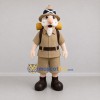 Custom Tan and Brown Explorer Mascot Costume Adult Full Body Suit for Adventure Events