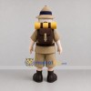 Custom Tan and Brown Explorer Mascot Costume Adult Full Body Suit for Adventure Events
