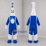 Custom Blue and White Toothbrush Mascot Costume Adult Full Body Suit for Dental Events
