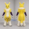 Custom Yellow and Purple Fantasy Fox Mascot Costume Adult Full Body Suit for Cosplay Events