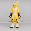 Custom Yellow and Purple Fantasy Fox Mascot Costume Adult Full Body Suit for Cosplay Events