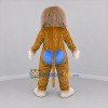 Custom Brown and Blue Mandrill Mascot Costume Adult Full Body Suit for Zoo Events