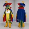 Custom Green and Blue Pirate Crocodile Mascot Costume Adult Full Body Suit for Pirate Parties