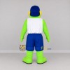 Custom Green and Blue Crocodile Mascot Costume Adult Full Body Suit for Summer Events